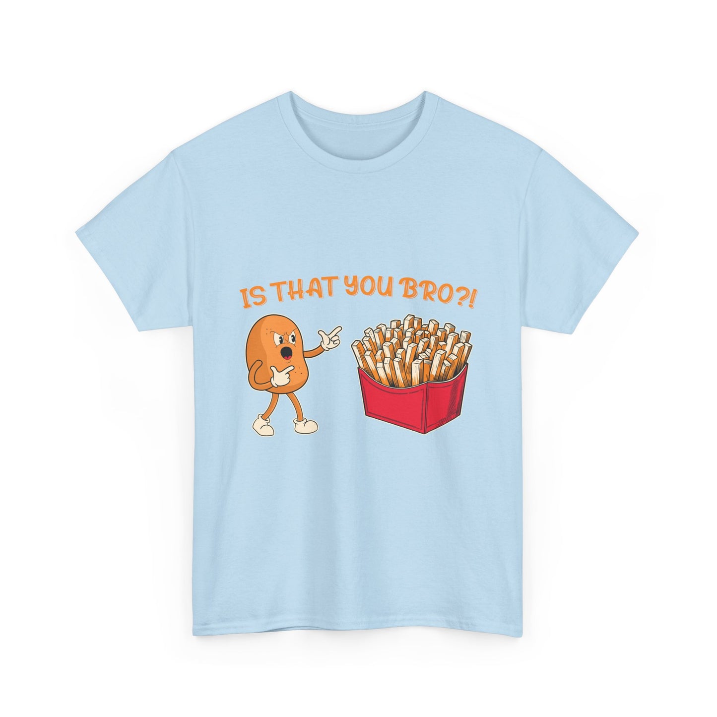Potato vs Fries Shirt - Is That You, Bro?! - Kawaii Snack Tee