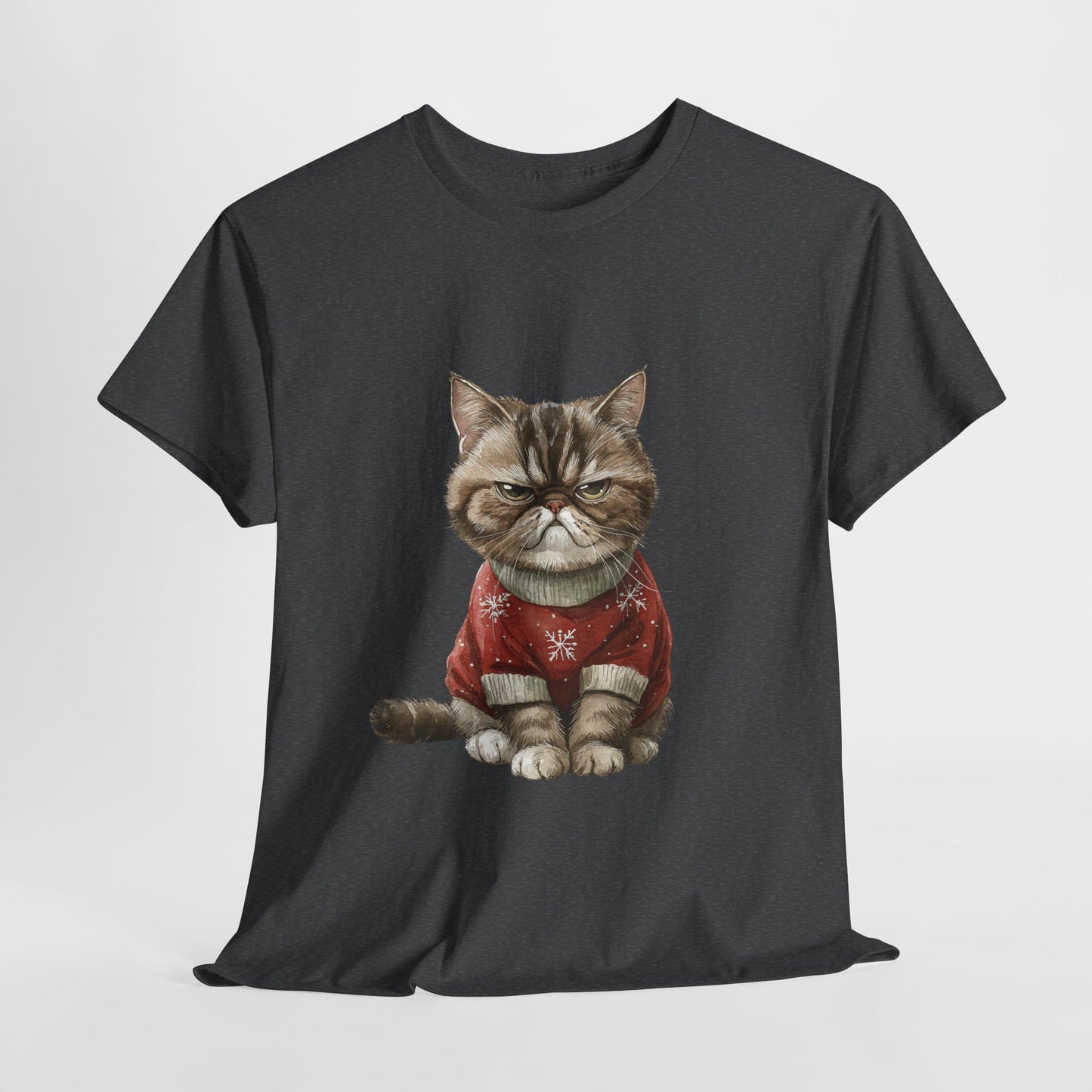 Grumpy Christmas Cat T-Shirt