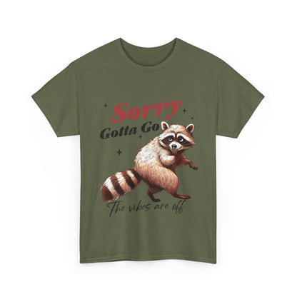 Sorry Raccoon T-Shirt - Cute Awkward Apology Tee