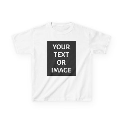 Kids Customizable Tee - Personalized Your Text or Image Shirt
