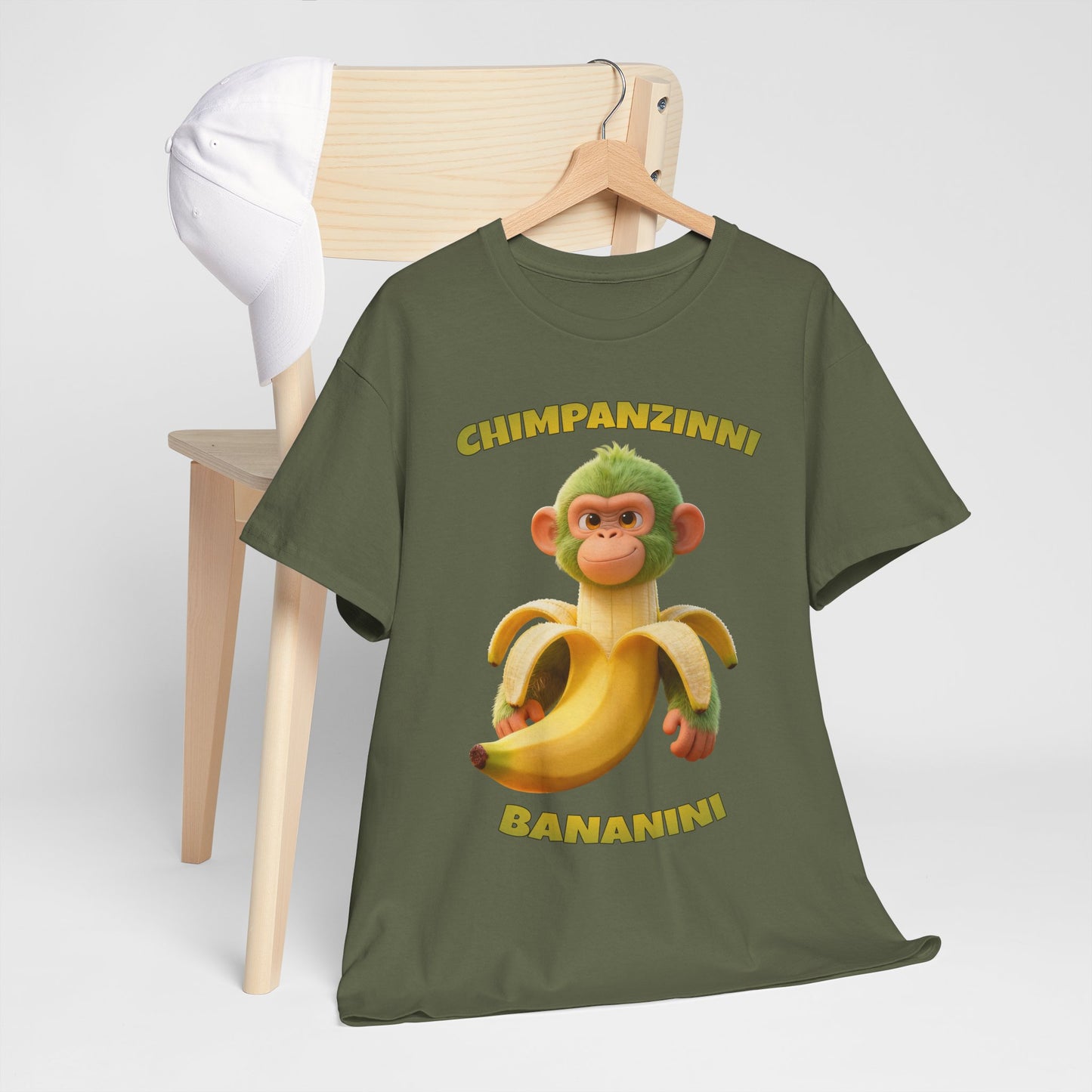 Chimpanzinni Bananini Shirt – Funny Monkey Banana Meme Tee
