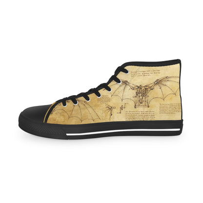 Da Vinci Herren-Sneaker – Vintage-Geschenk aus der Kunstgeschichte