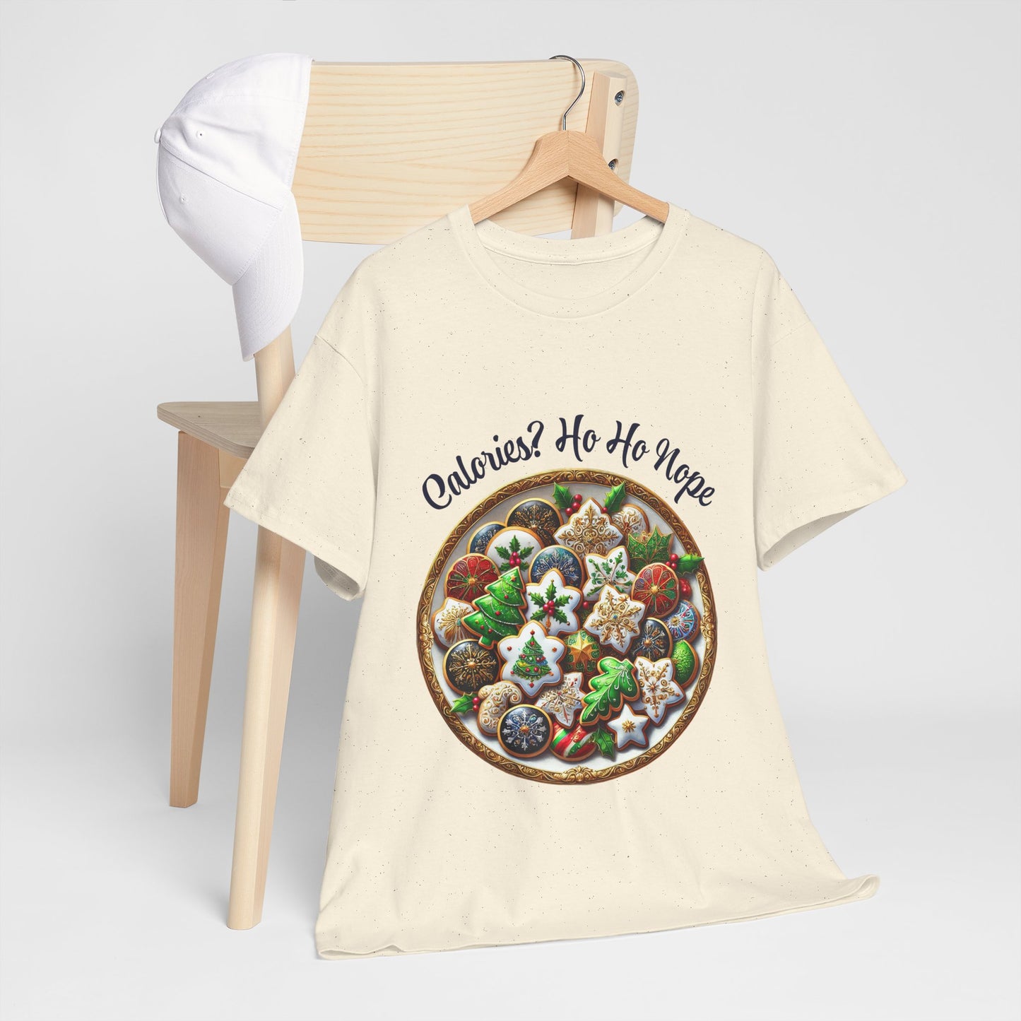 Calories? Ho Ho Nope Shirt - Funny Christmas Cookie Tee