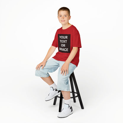 Kids Customizable Tee - Personalized Your Text or Image Shirt