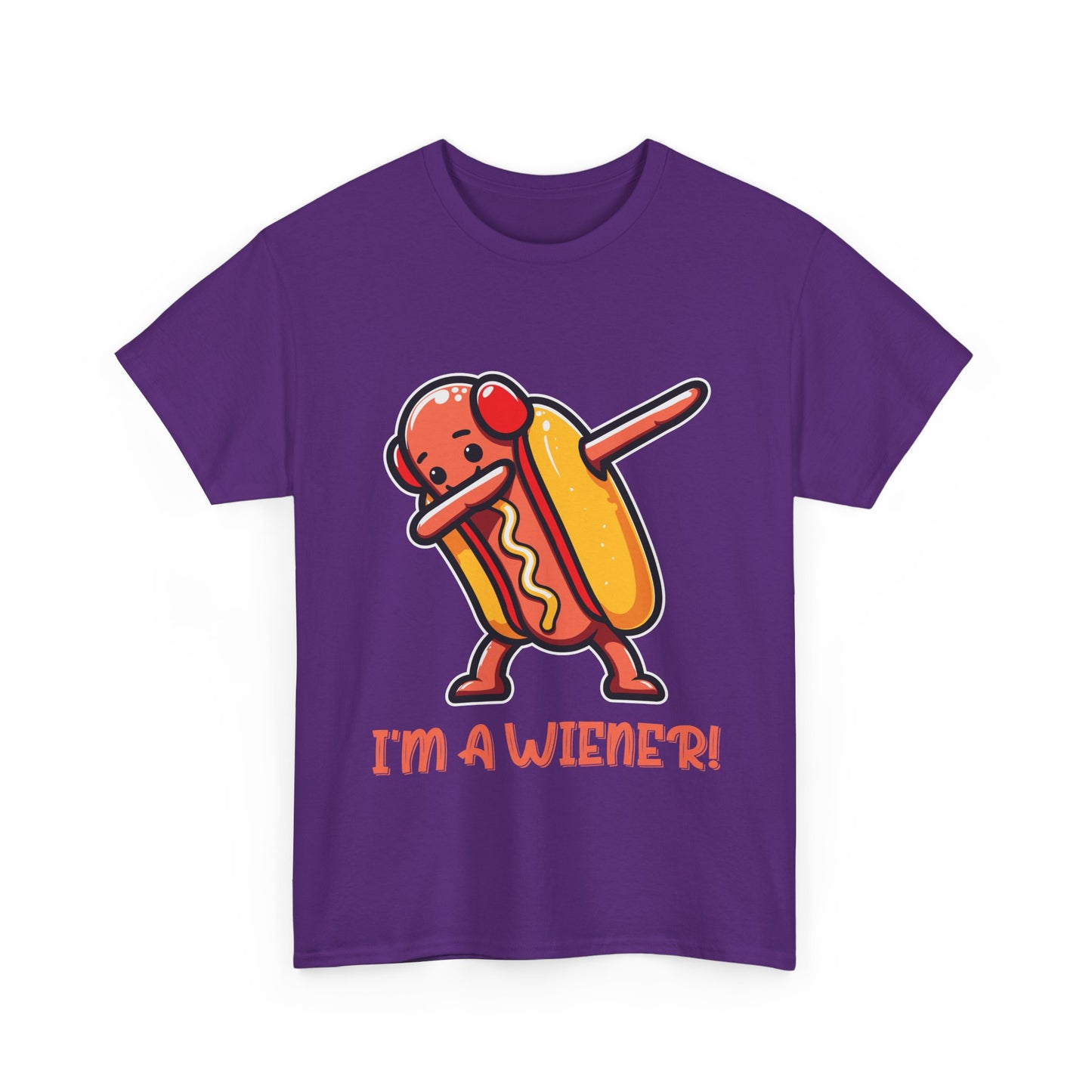 I'm a Wiener Hot Dog T-Shirt - Funny BBQ Pun Kawaii Tee
