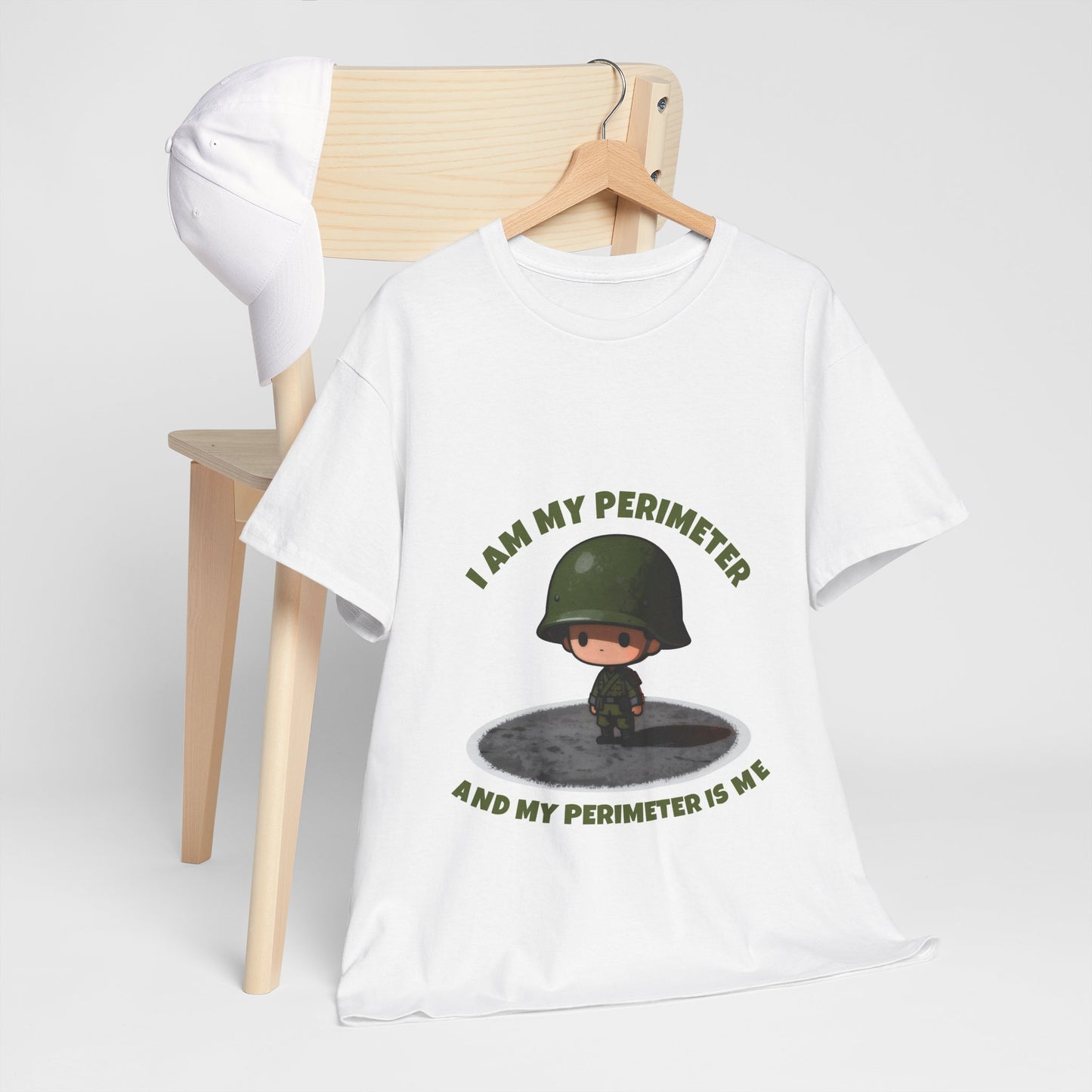 I Am My Perimeter Shirt – Funny Tactical Military Humor Tee