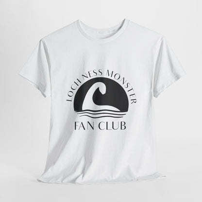 Loch Ness Monster T-Shirt - Minimal Nessie Line Art Scotland Tee