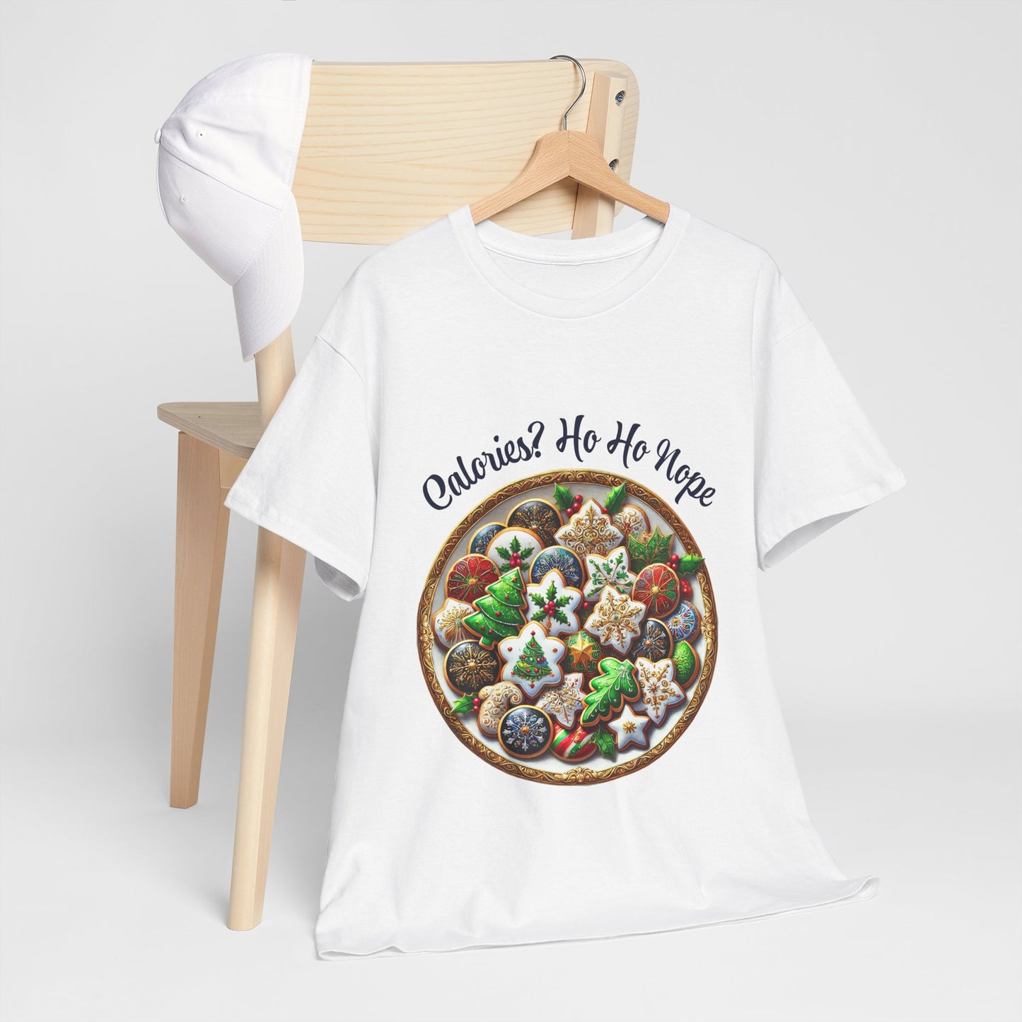 Calories? Ho Ho Nope Shirt - Funny Christmas Cookie Tee