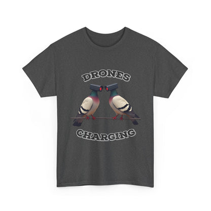 Drohnen laden Shirt - Lustiges Taubenkamera-Meme-T-Shirt