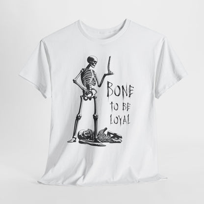 Skeleton Spine Pun T-Shirt - Funny Dark Humor Anatomy Tee