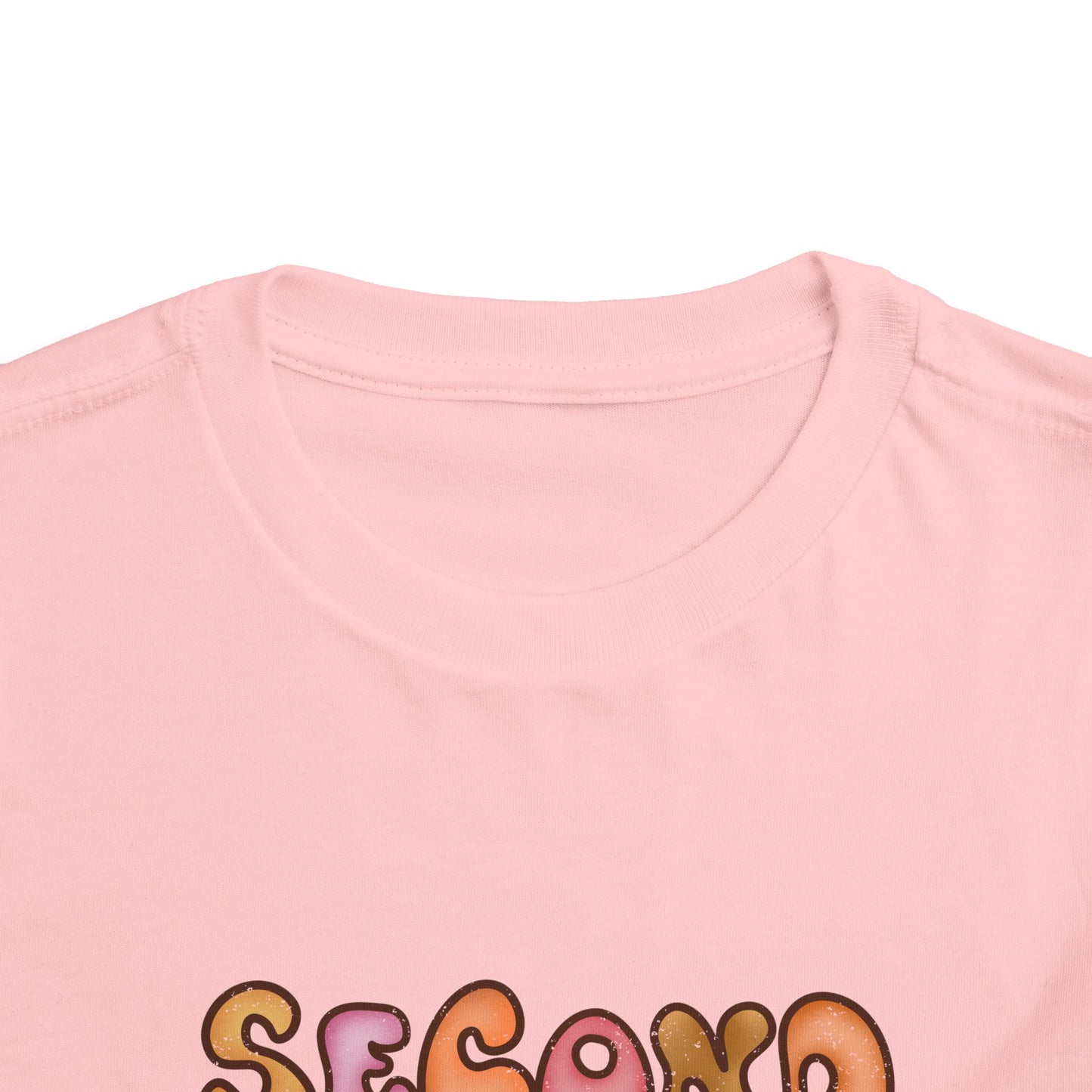 Second Grade Bubble Letters T-Shirt | Cute Retro Kawaii Back to School Kids Tee