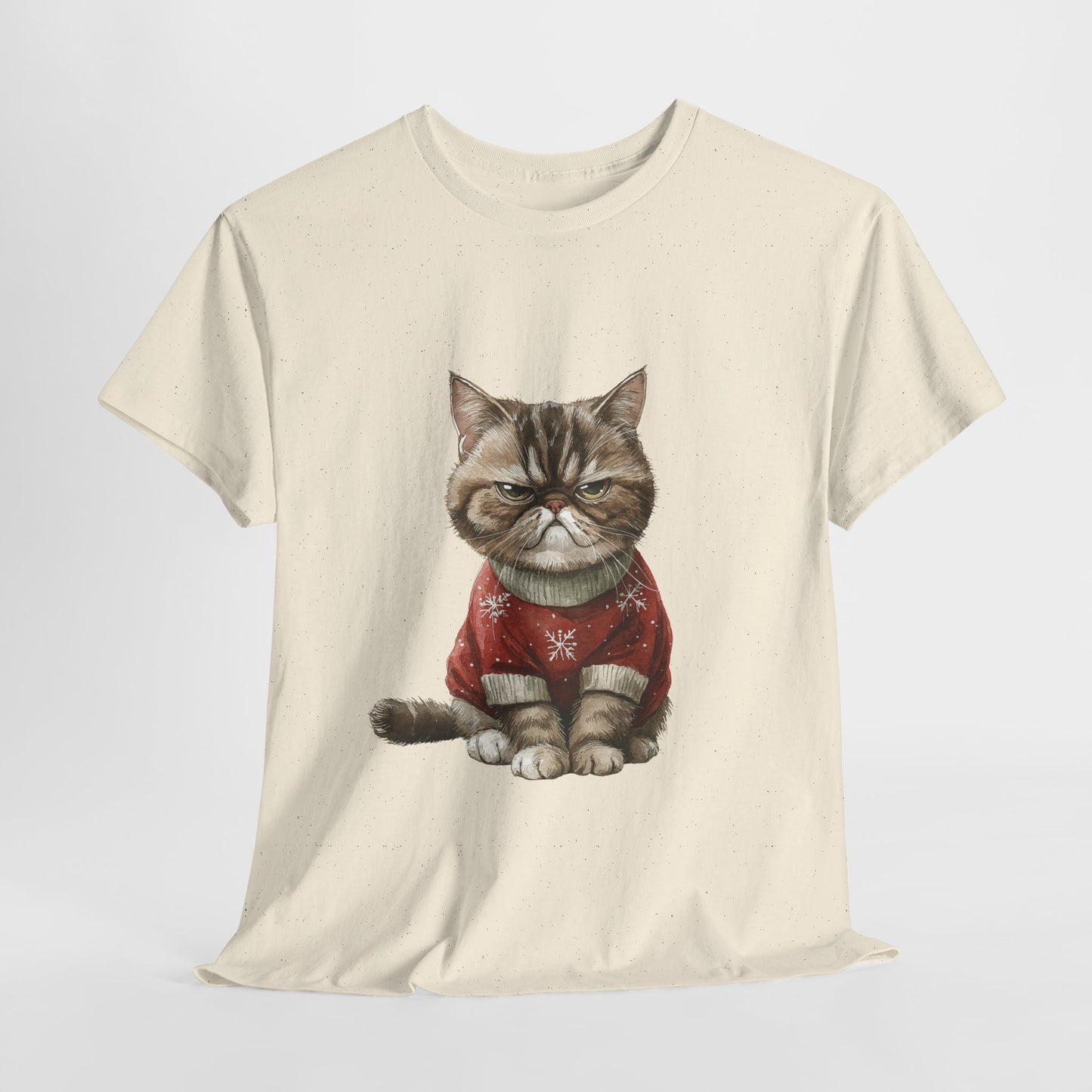 Grumpy Christmas Cat T-Shirt