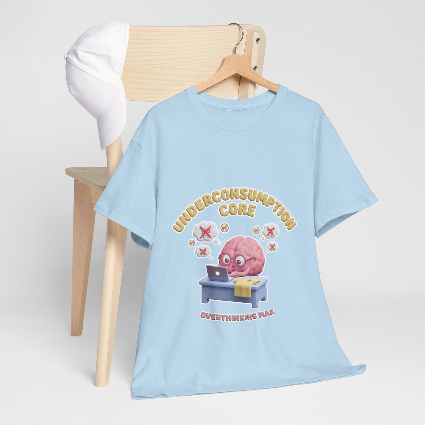 Overthinking Max Shirt – Underconsumption Core Meme T-Shirt