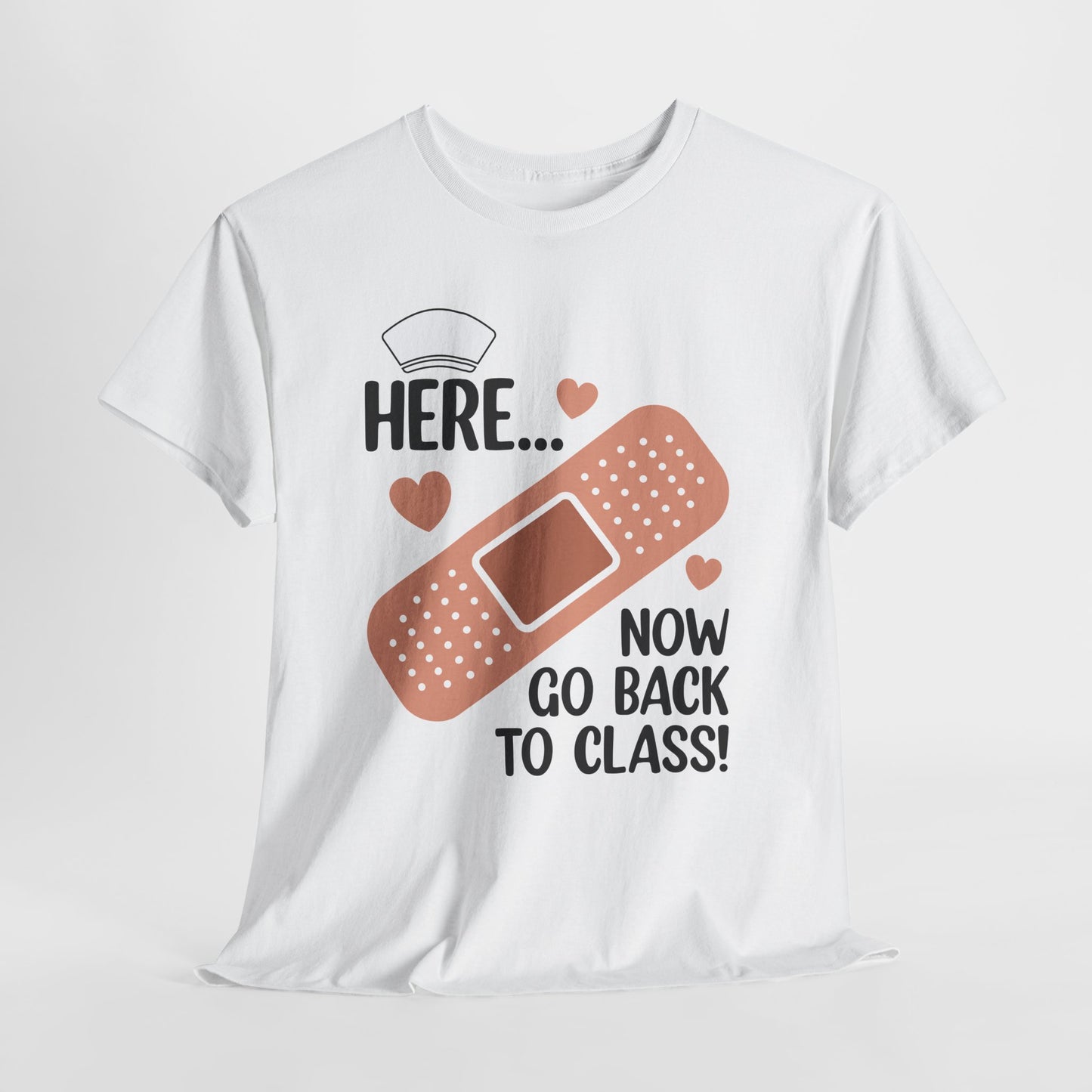 School Nurse Shirt - Bandage & Hearts Appreciation Tee