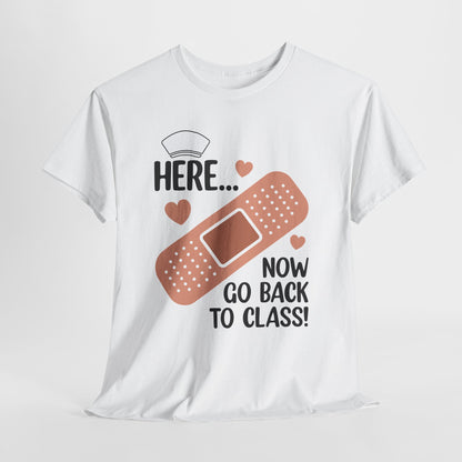 School Nurse Shirt - Bandage & Hearts Appreciation Tee