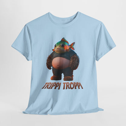 Trippi Troppi Shirt – Absurd Fish Monster Funny Surreal Art Tee