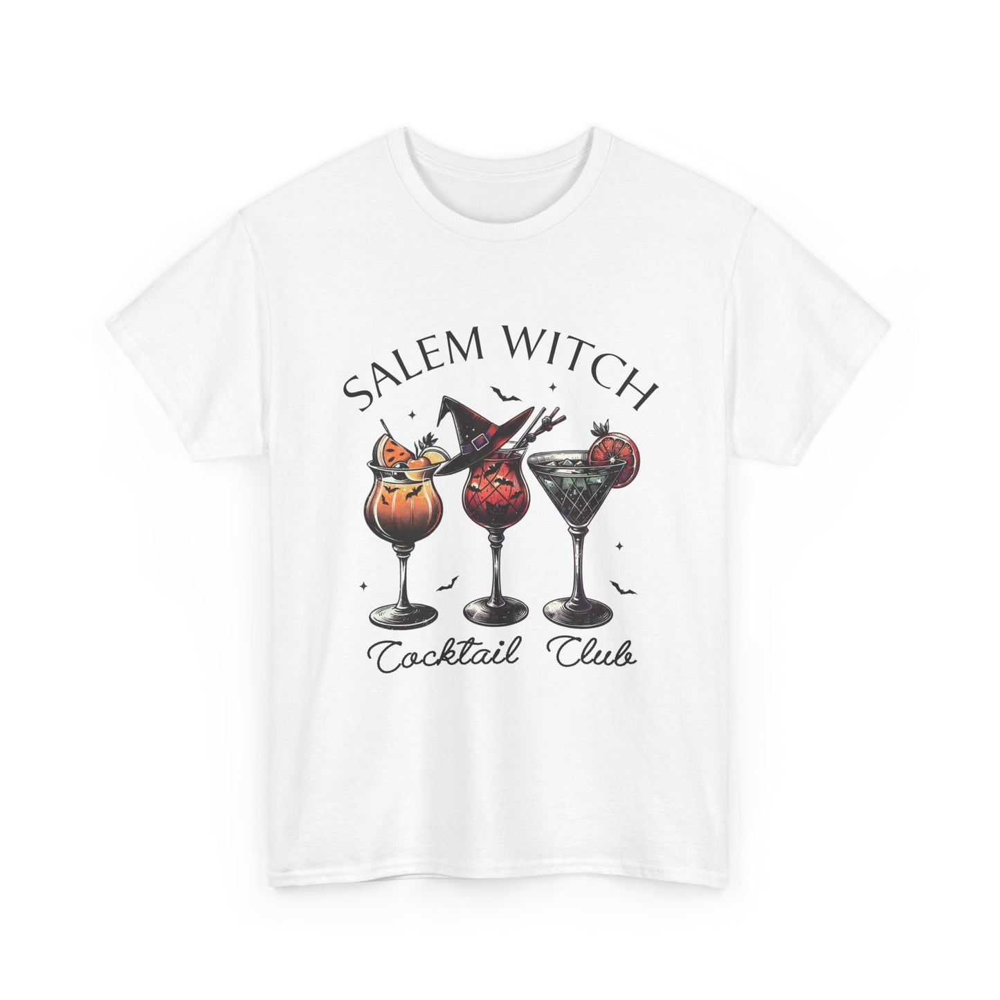 Salem Witch Cocktail Club T-Shirt - Halloween Bar Crawl Tee