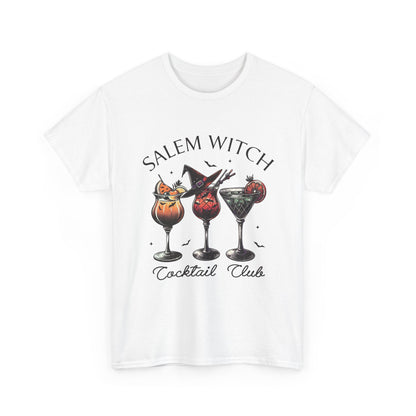 Salem Witch Cocktail Club T-Shirt - Halloween Bar Crawl Tee