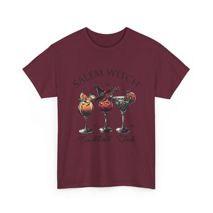 Salem Witch Cocktail Club T-Shirt - Halloween Bar Crawl Tee