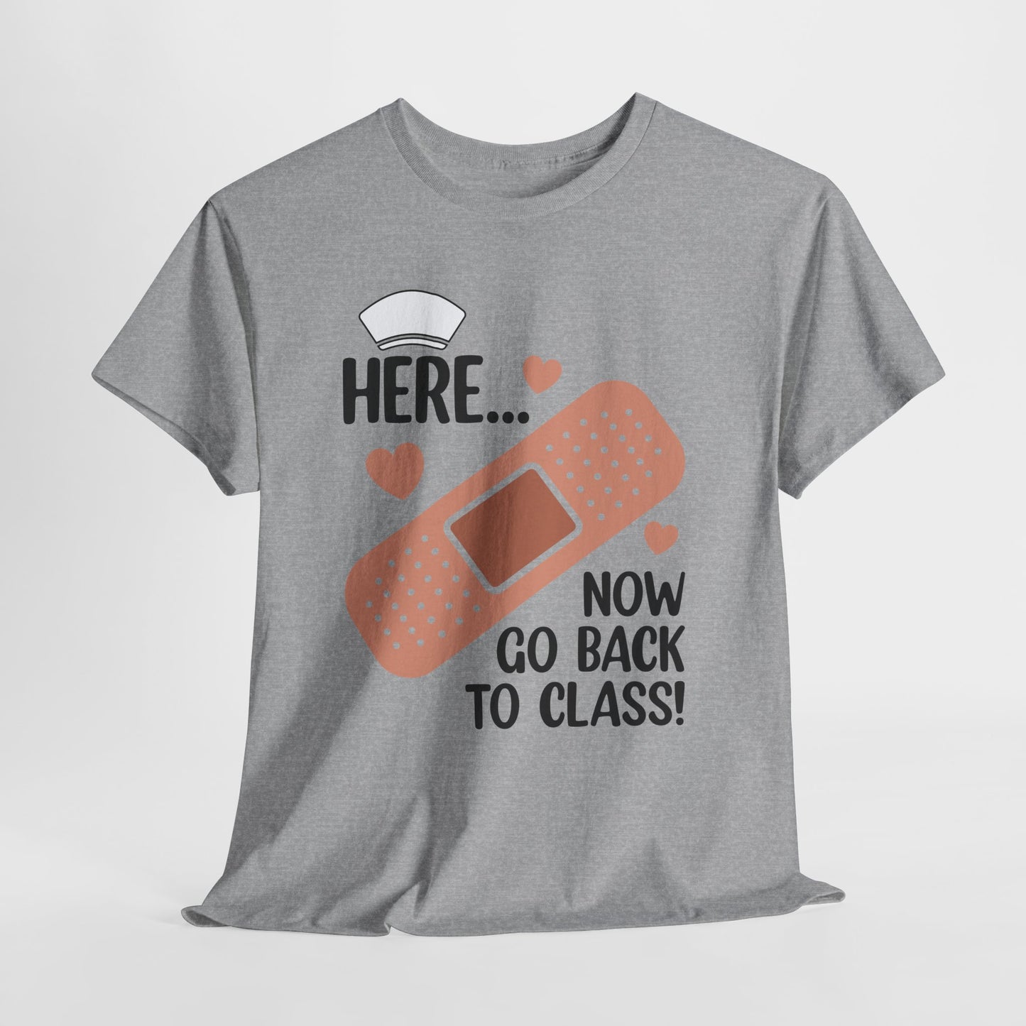 School Nurse Shirt - Bandage & Hearts Appreciation Tee