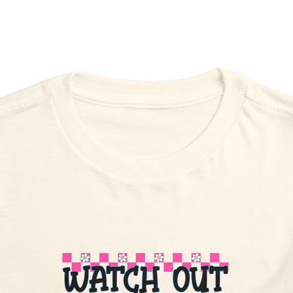 Watch Out Kindergarten Shirt - Fun Toddler Back to School Tee, Colorful First Day of Kindergarten Outfit, Here I Come Shirt for Kids