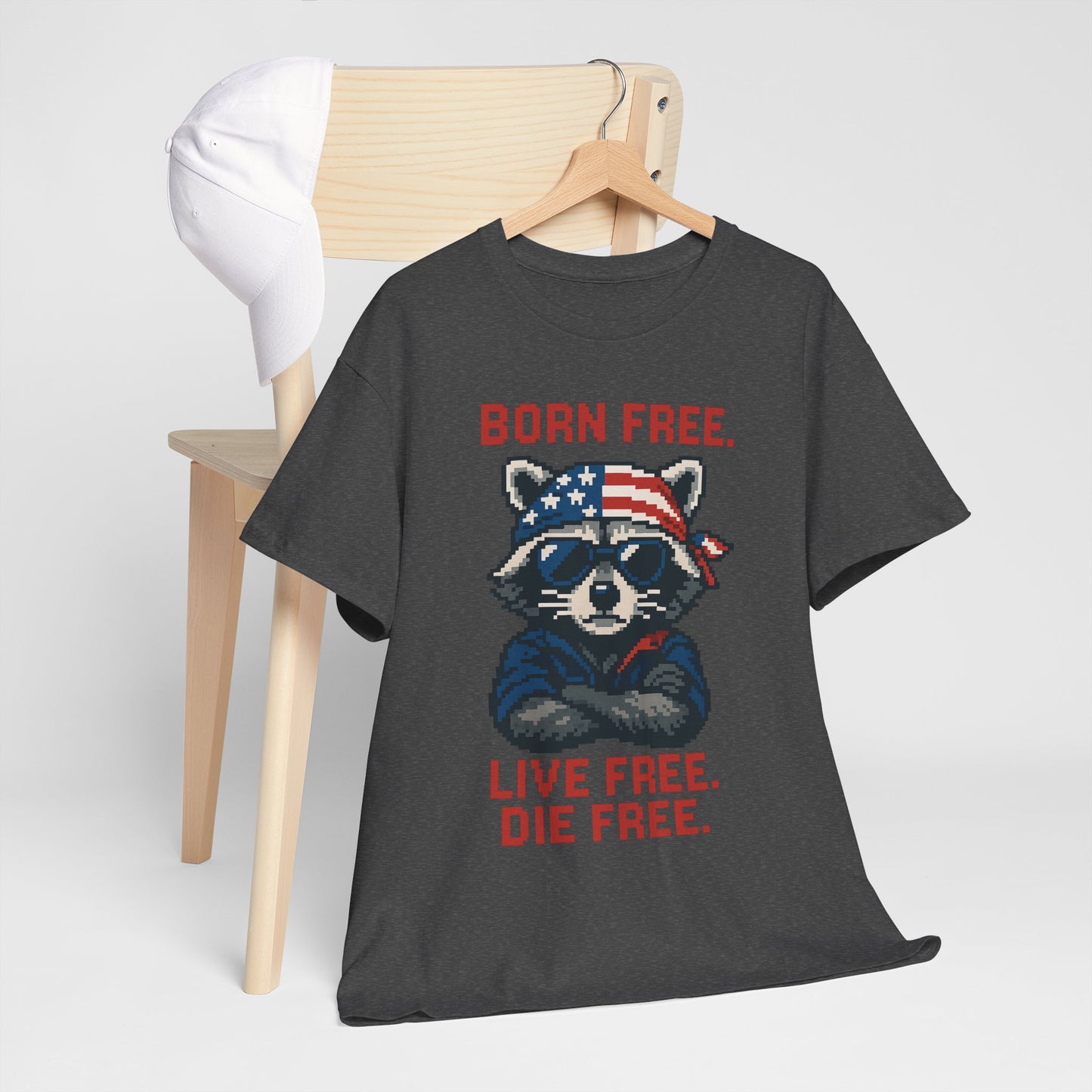 Born Live Die Free T-Shirt - Patriotic Liberty USA Pride Tee