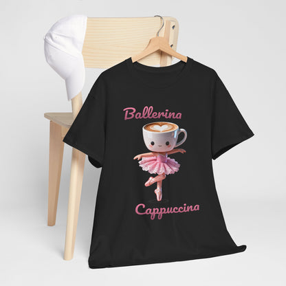 Ballerina Cappuccina Shirt – Cute Coffee Ballet Kawaii Tee