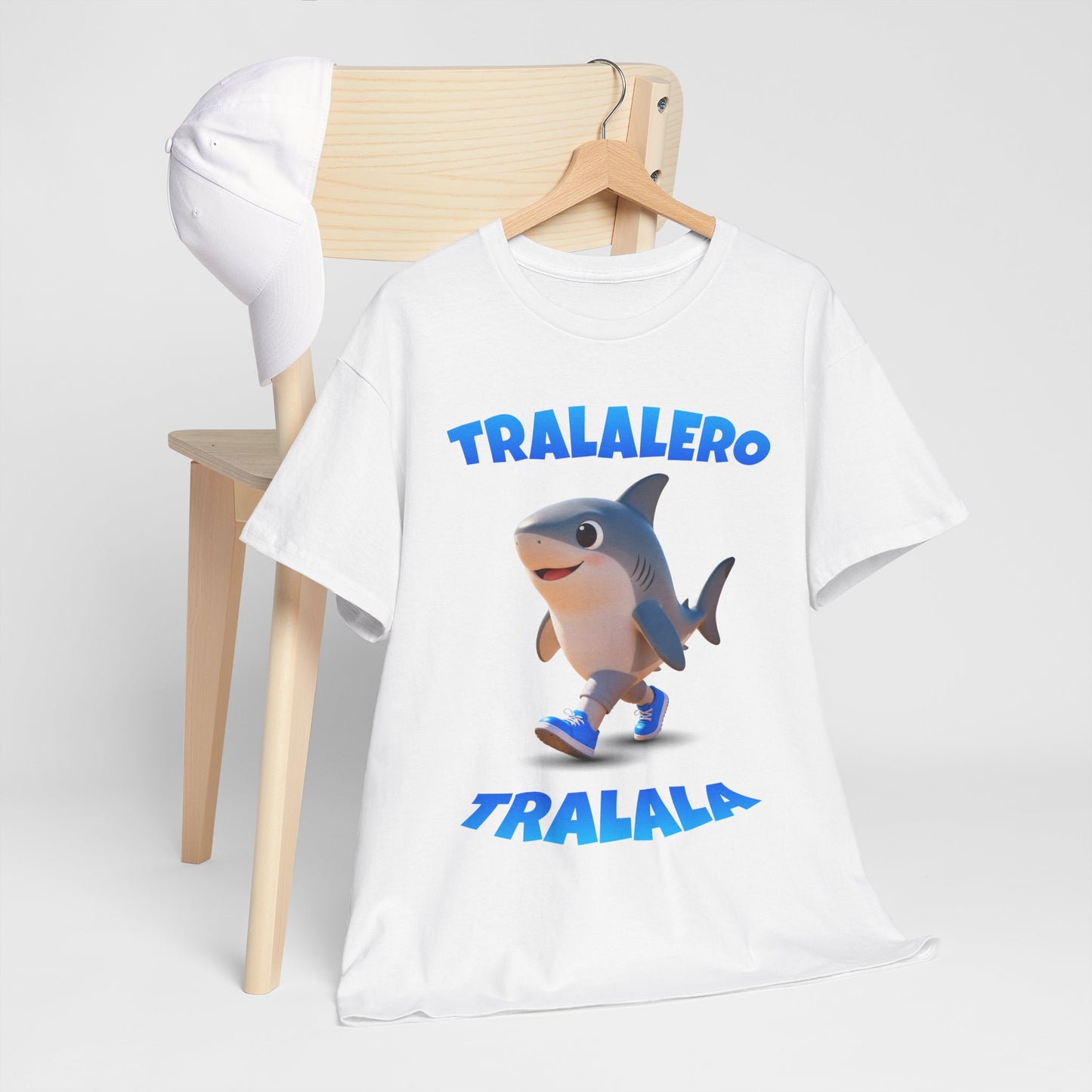 Tralalero Tralala Shark Shirt – Cute Running Shark Cartoon Tee