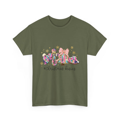 Christ the Savior Is Born T-Shirt - Pastel Nativity Cross Christmas Tee