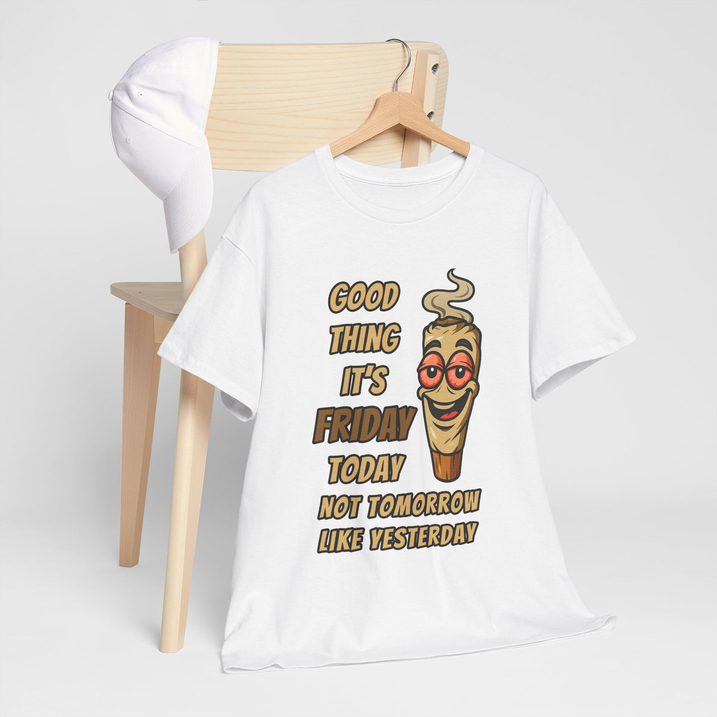 Good Thing It's Friday T-Shirt - Funny Chill Cartoon Tee