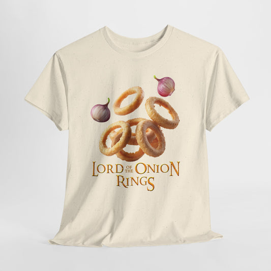 Herr der Zwiebelringe – Lustiges Essen &amp; Fantasy Parodie T-Shirt