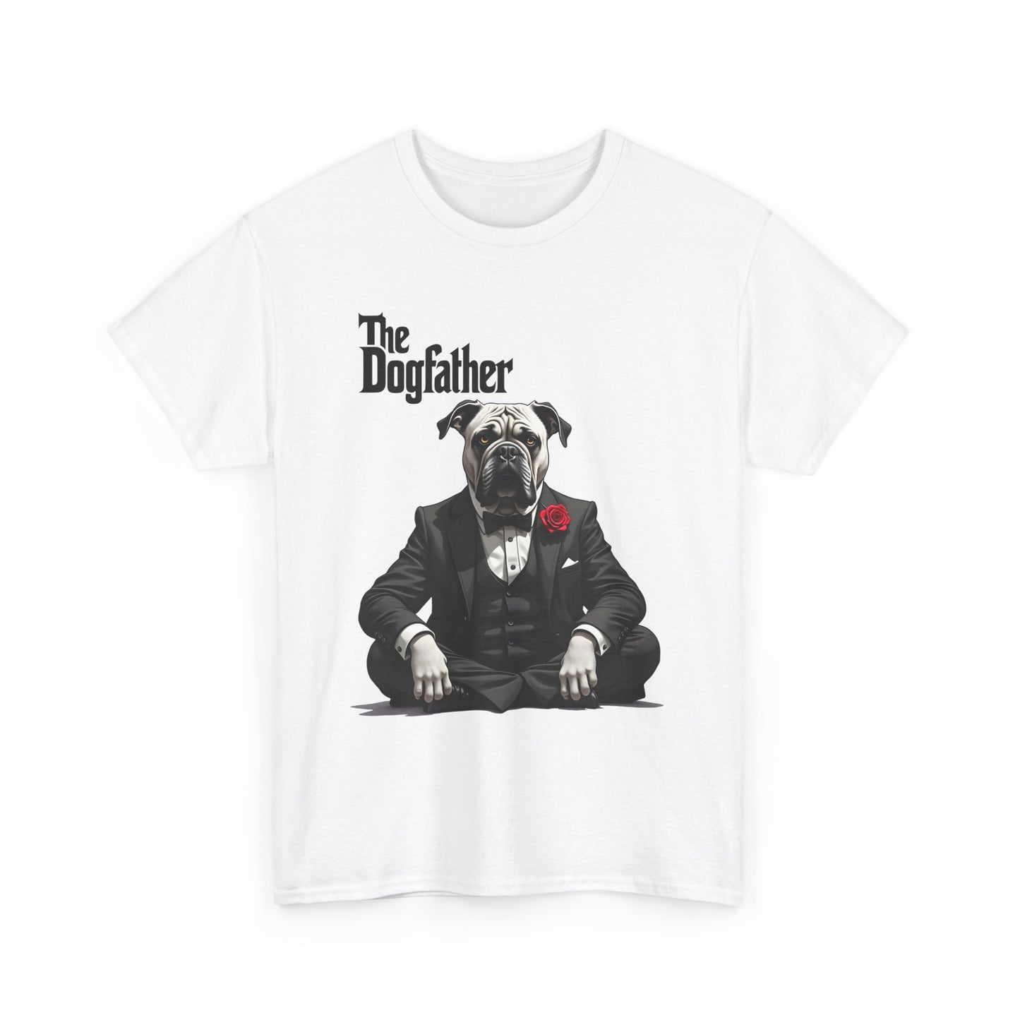 The Dogfather - Funny Mafia Dog Parody T-Shirt for Dog Lovers & Movie Fans