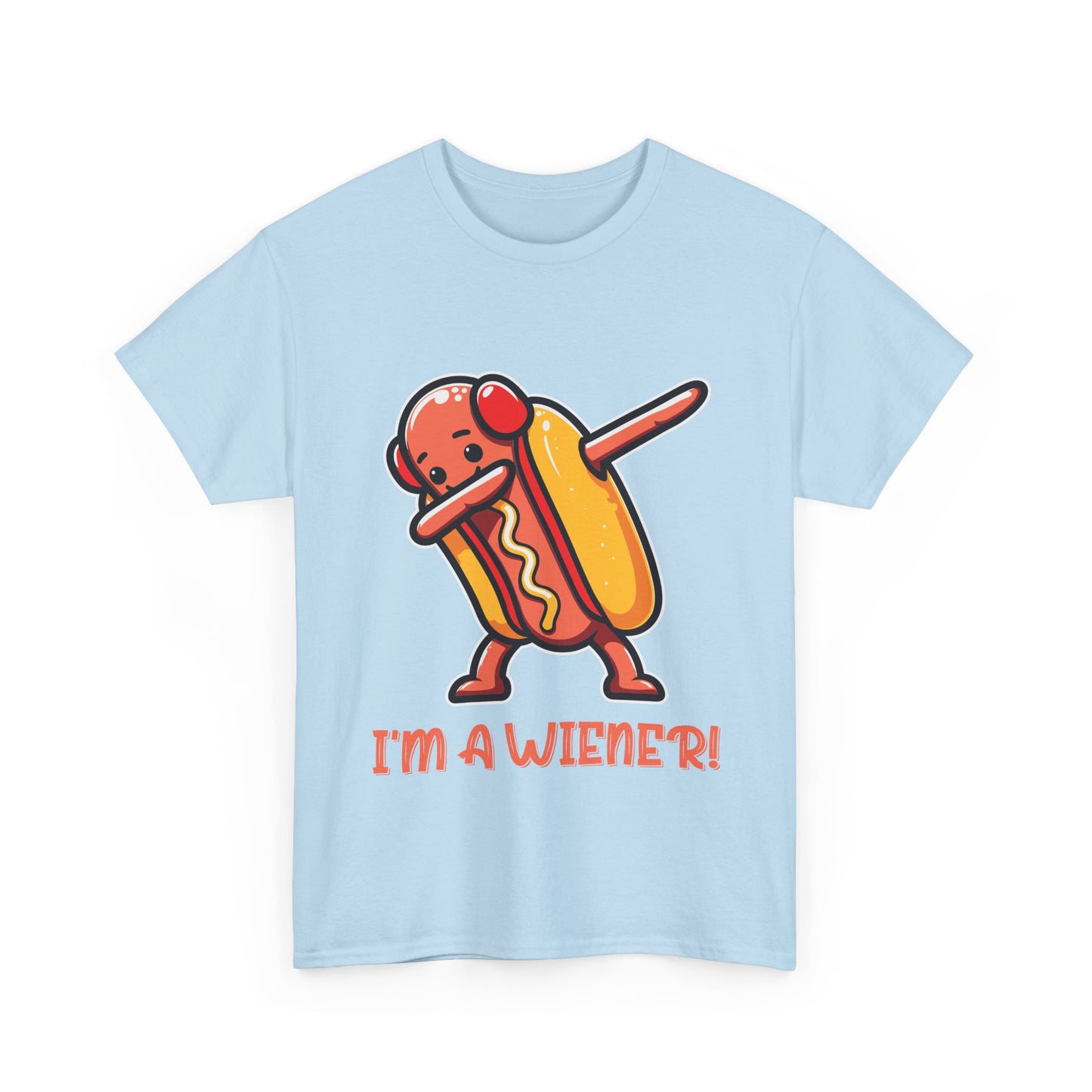 I'm a Wiener Hot Dog T-Shirt - Funny BBQ Pun Kawaii Tee