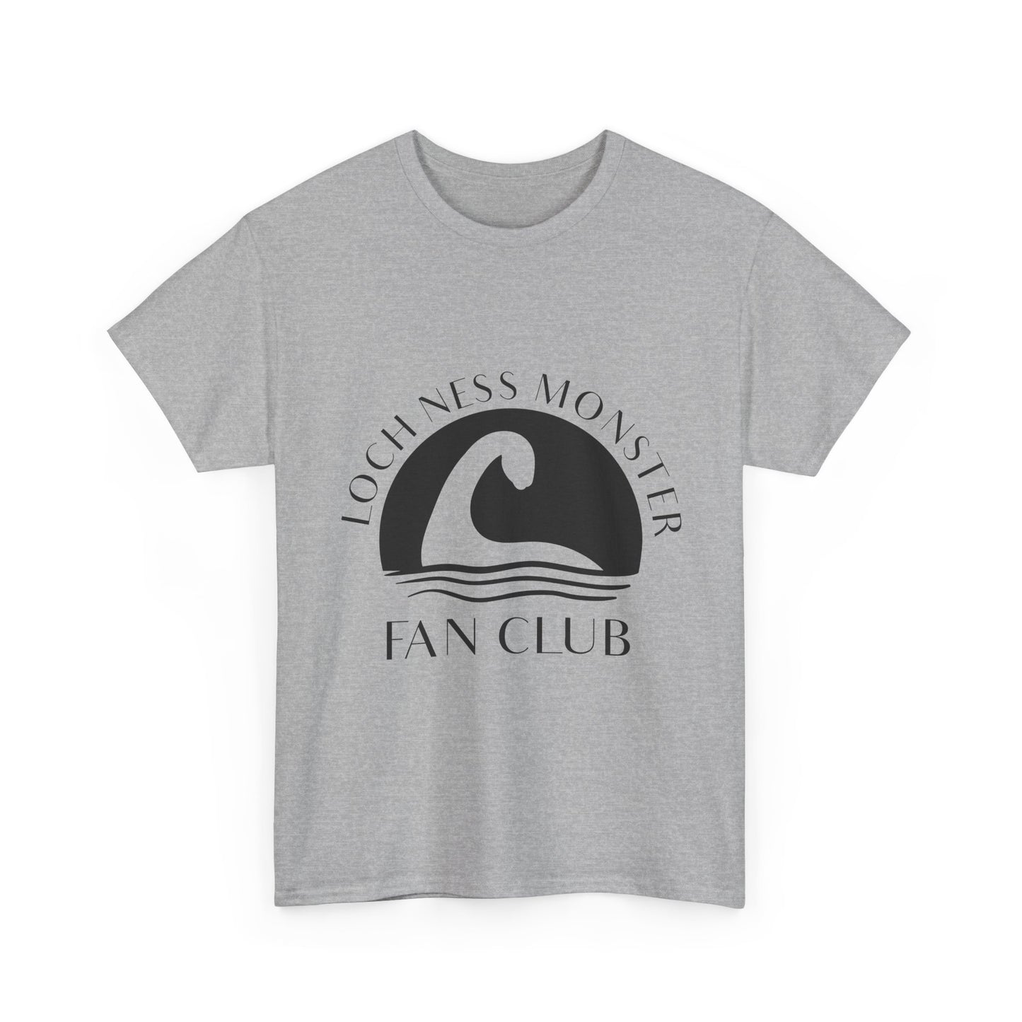 Loch Ness Monster T-Shirt - Minimal Nessie Line Art Scotland Tee