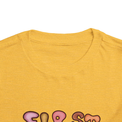 First Grade Bubble Letters T-Shirt | Cute Retro Back to School Kids Tee