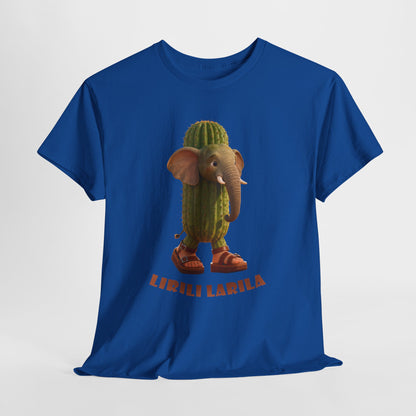 Lirili Larila Shirt – Funny Elephant Cactus Hybrid Tee
