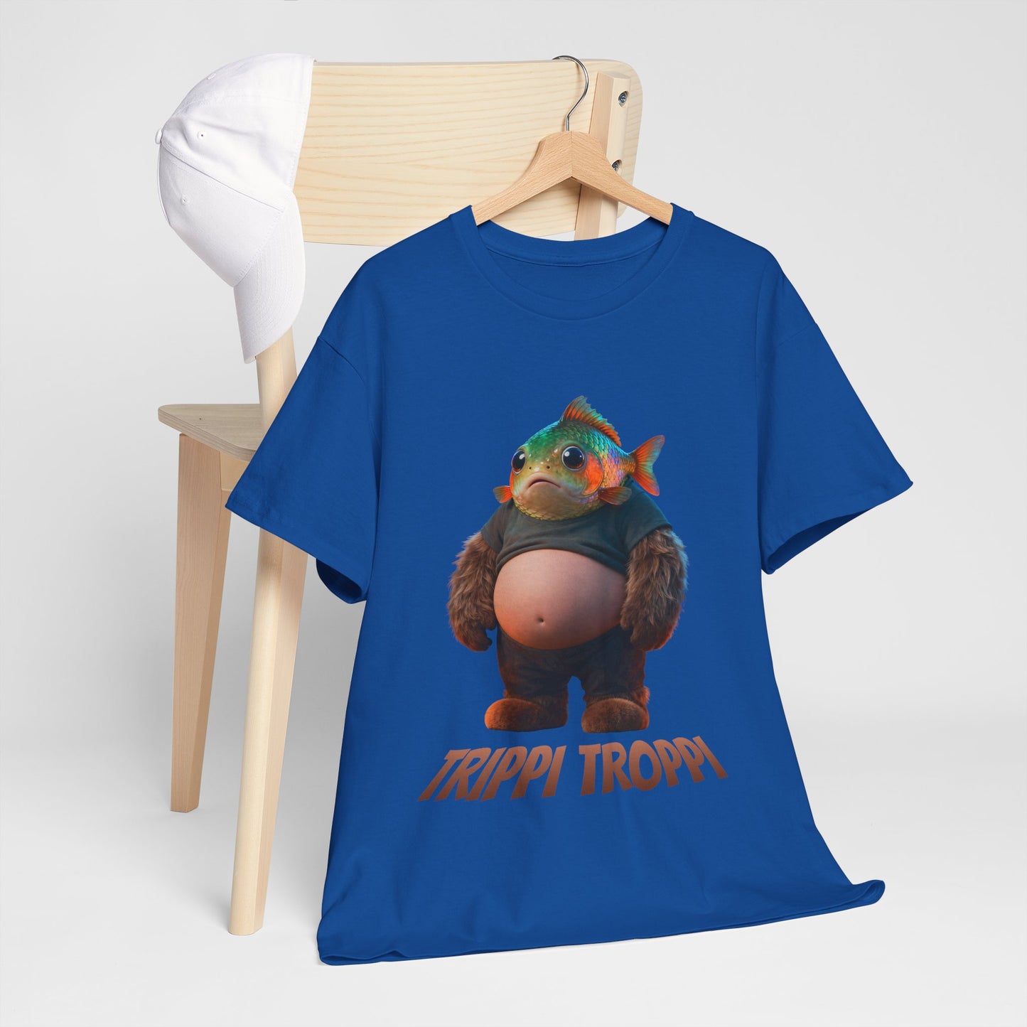 Trippi Troppi Shirt – Absurd Fish Monster Funny Surreal Art Tee