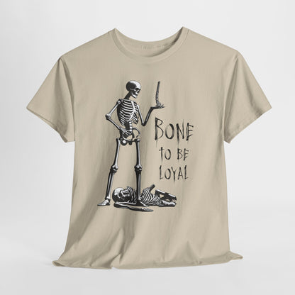 Skeleton Spine Pun T-Shirt - Funny Dark Humor Anatomy Tee