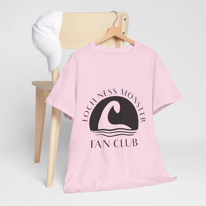 Loch Ness Monster T-Shirt - Minimal Nessie Line Art Scotland Tee