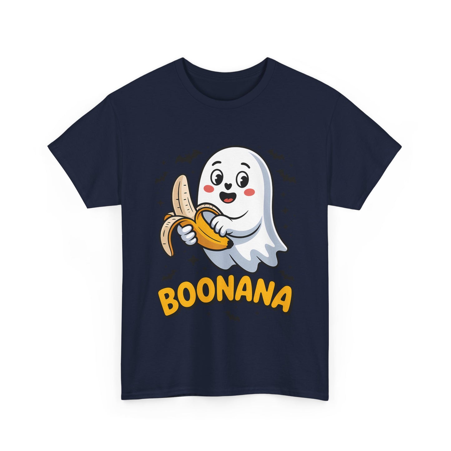 Boonana Ghost T-Shirt - Cute Halloween Banana Pun Tee