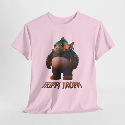 Trippi Troppi Shirt – Absurd Fish Monster Funny Surreal Art Tee