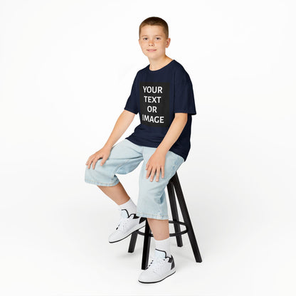 Kids Customizable Tee - Personalized Your Text or Image Shirt