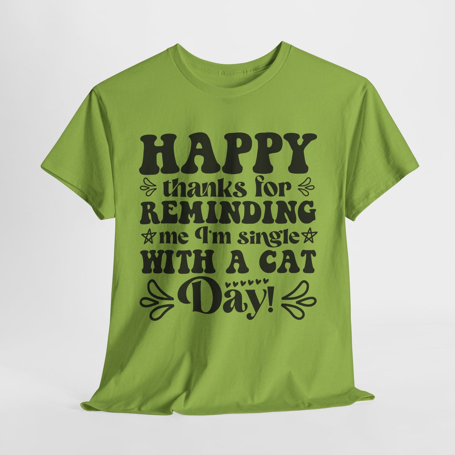 Cattitude Cat T-Shirt - Minimalist Sassy Line Art Tee
