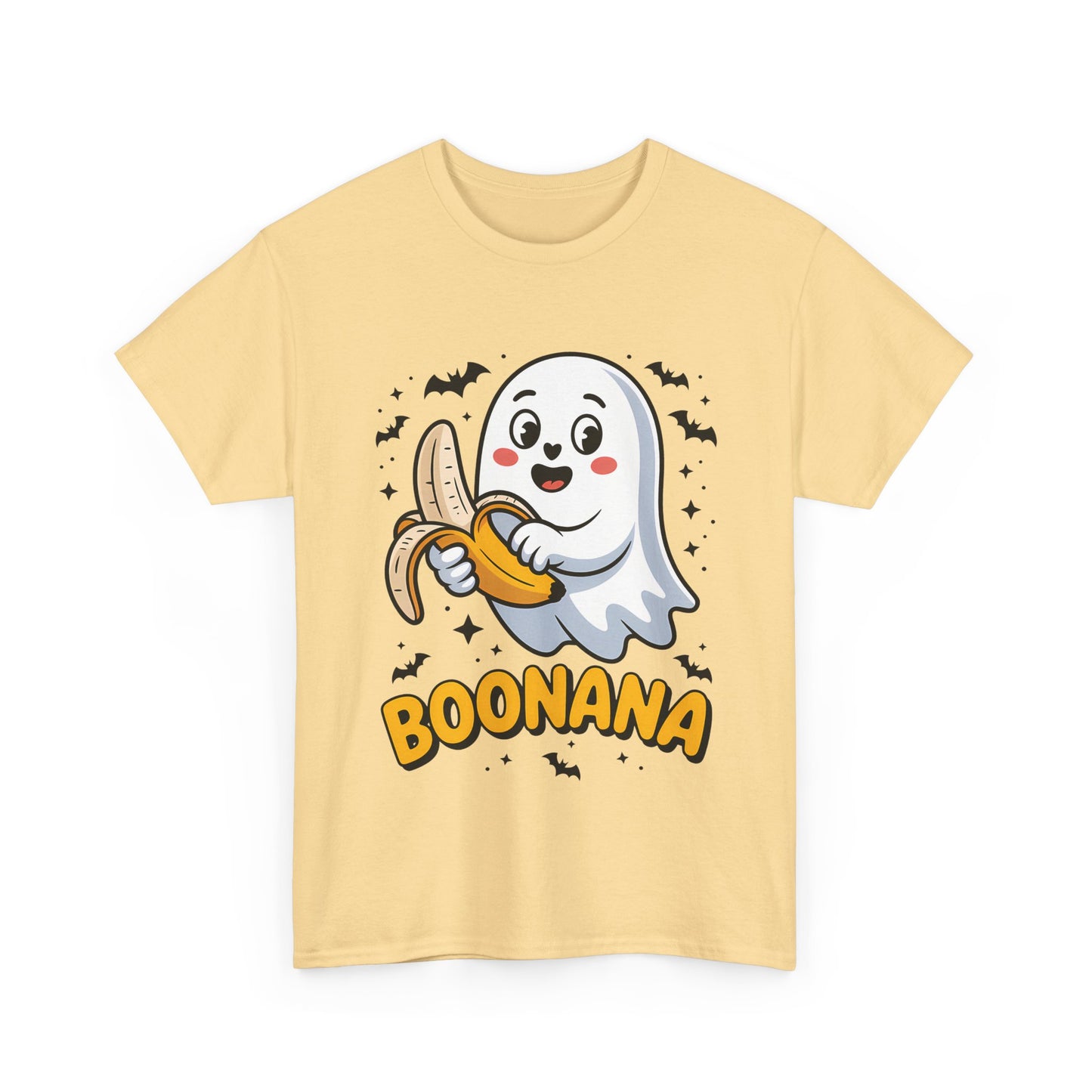 Boonana Ghost T-Shirt - Cute Halloween Banana Pun Tee