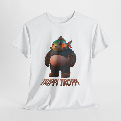 Trippi Troppi Shirt – Absurd Fish Monster Funny Surreal Art Tee