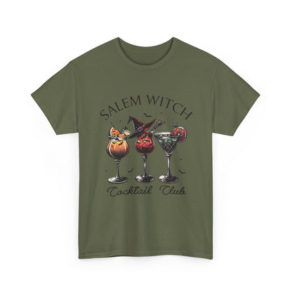 Salem Witch Cocktail Club T-Shirt - Halloween Bar Crawl Tee