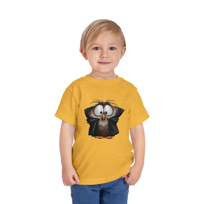 Vampire Owl Kids T-Shirt - Cute Big Eyes Toddler Halloween Tee