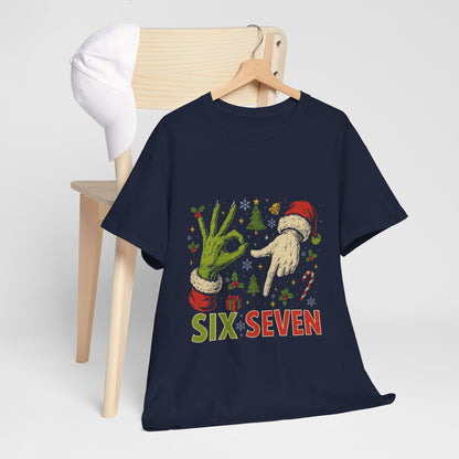 67 Weihnachts-Meme-Shirt – T-Shirt mit frechem Weihnachts-Handzeichen