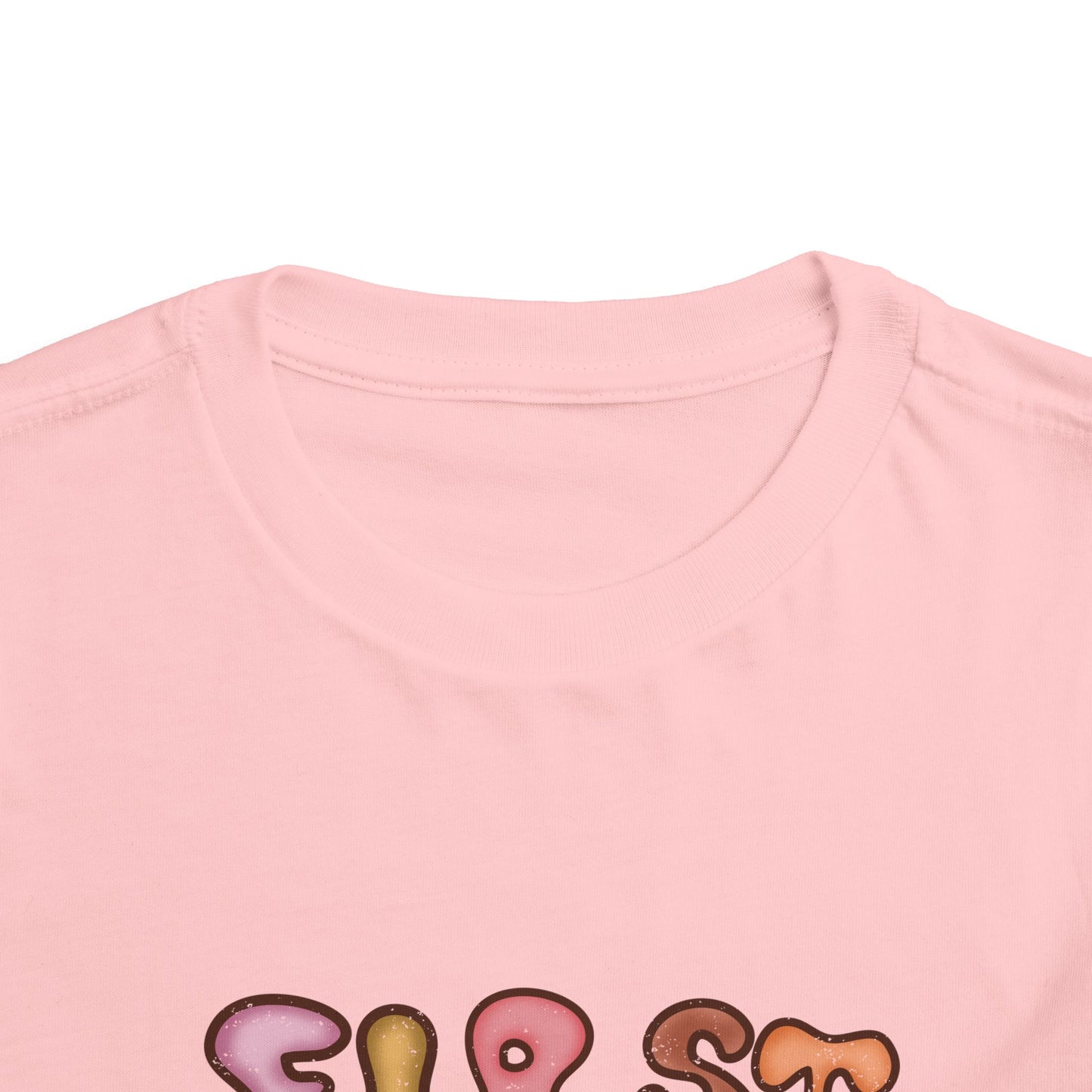 First Grade Bubble Letters T-Shirt | Cute Retro Back to School Kids Tee
