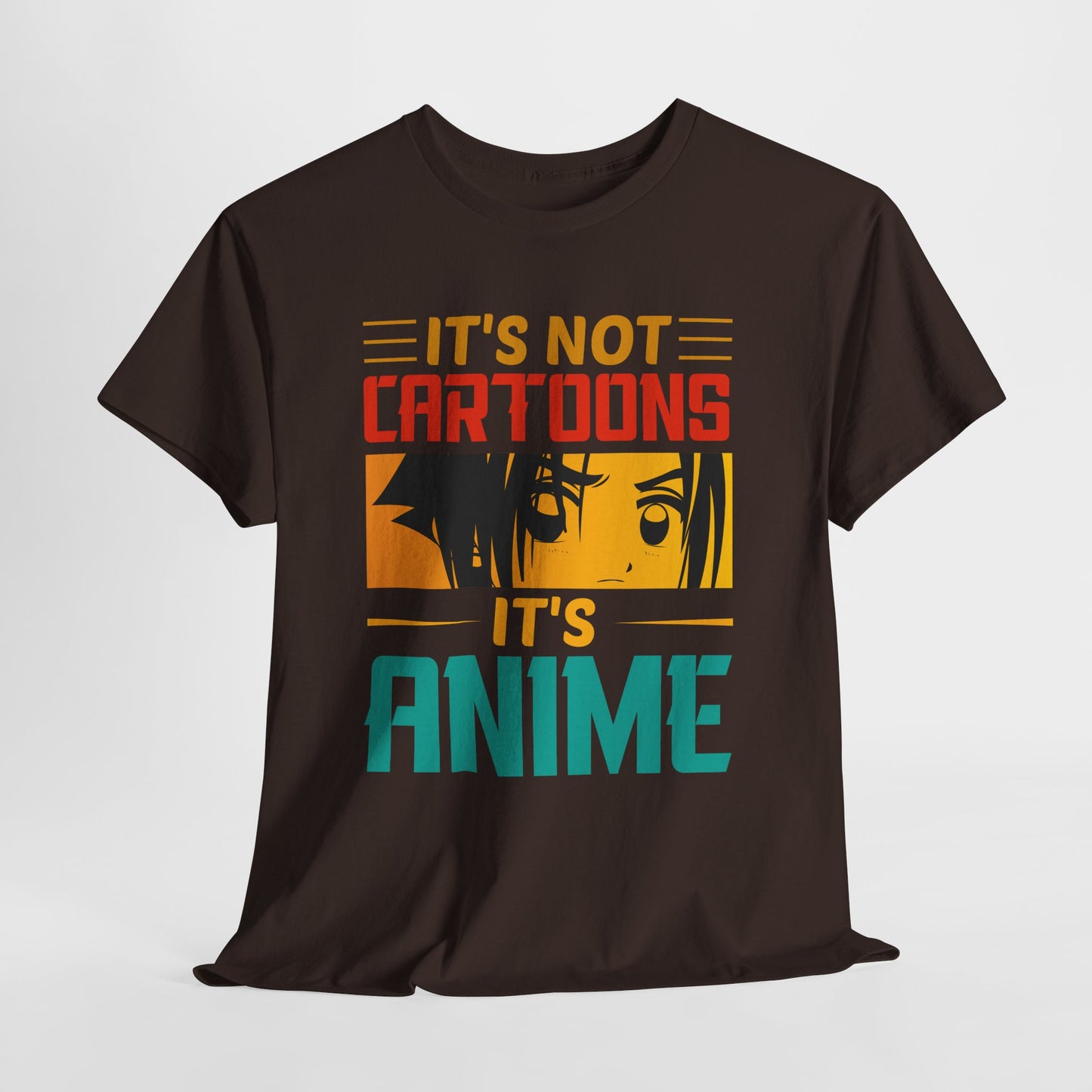 It’s Not Cartoons It’s Anime Shirt - Manga Eyes Otaku Tee
